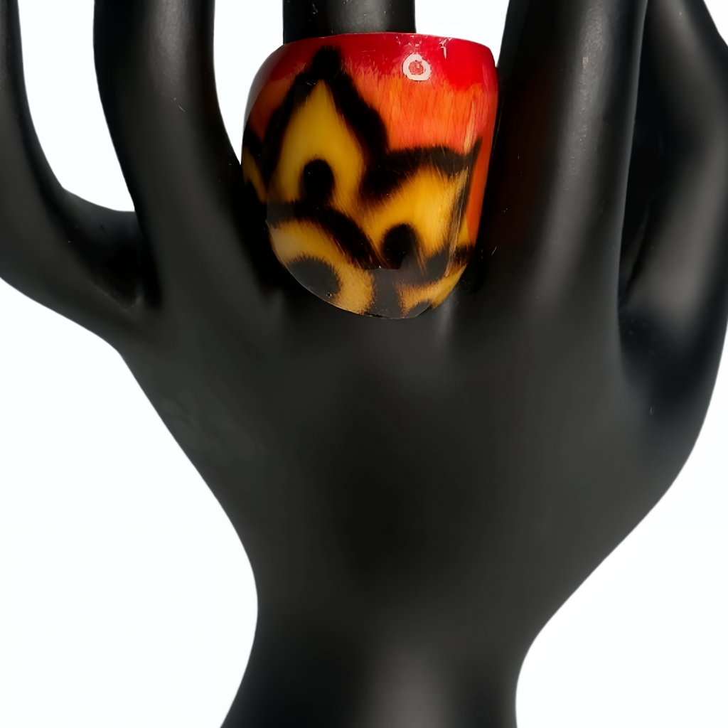 Orange & Yellow Floral-Pattern