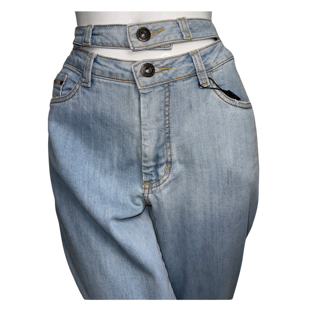 Contra Sensura Double Waist Light Denim Jeans