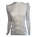 Helena Sleeveless Lace Front Shirt