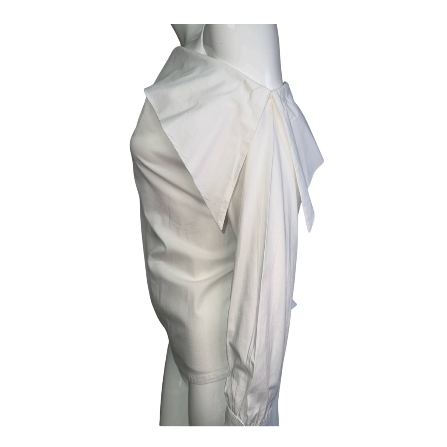 Helena White Shoulder Detail Shirt