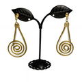Spiral Golden Grass White Outline
