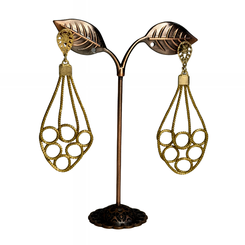 Mini Circular Golden Grass