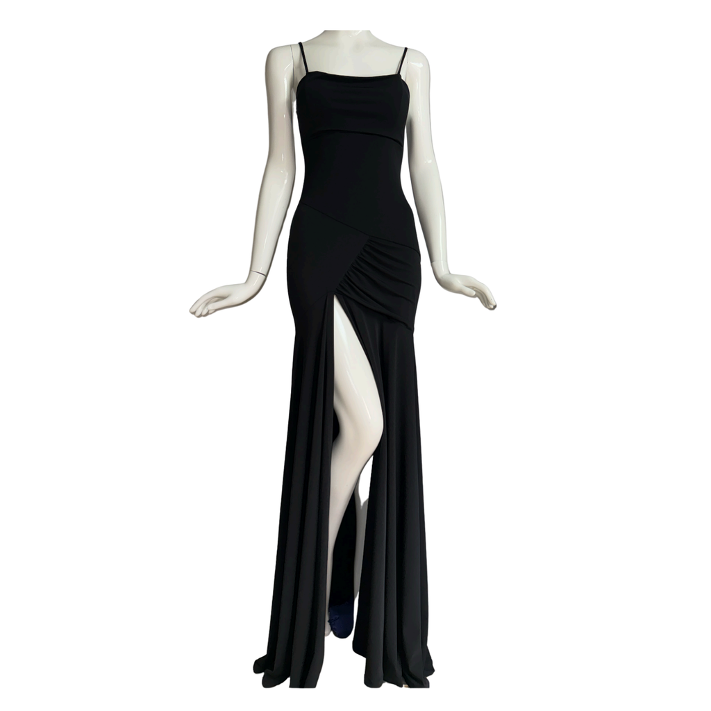 Lara Correa Maxi Dress with Leg Slit