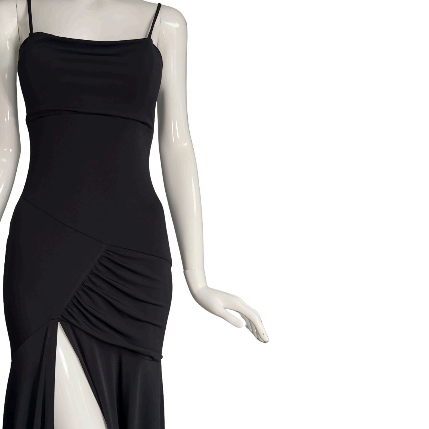 Lara Correa Maxi Dress with Leg Slit