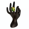 Brazil Green & Yellow Artisan Statement Ring