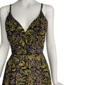 Satore Ferreira Black Floral Hippie Maxi Dress