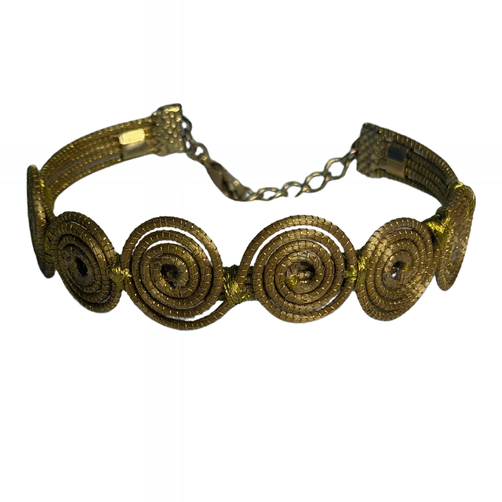 Rounded Golden Grass Artisan