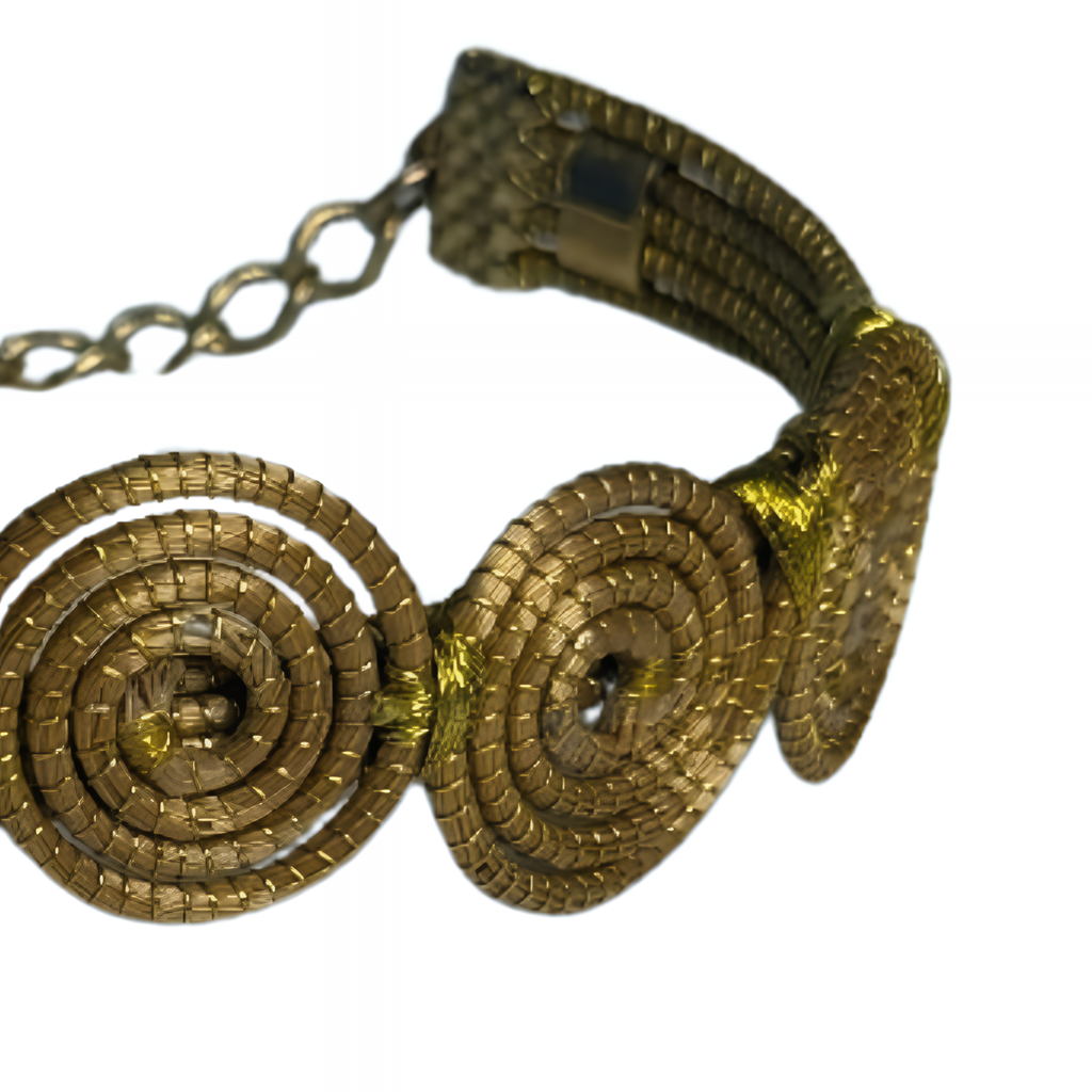 Rounded Golden Grass Artisan