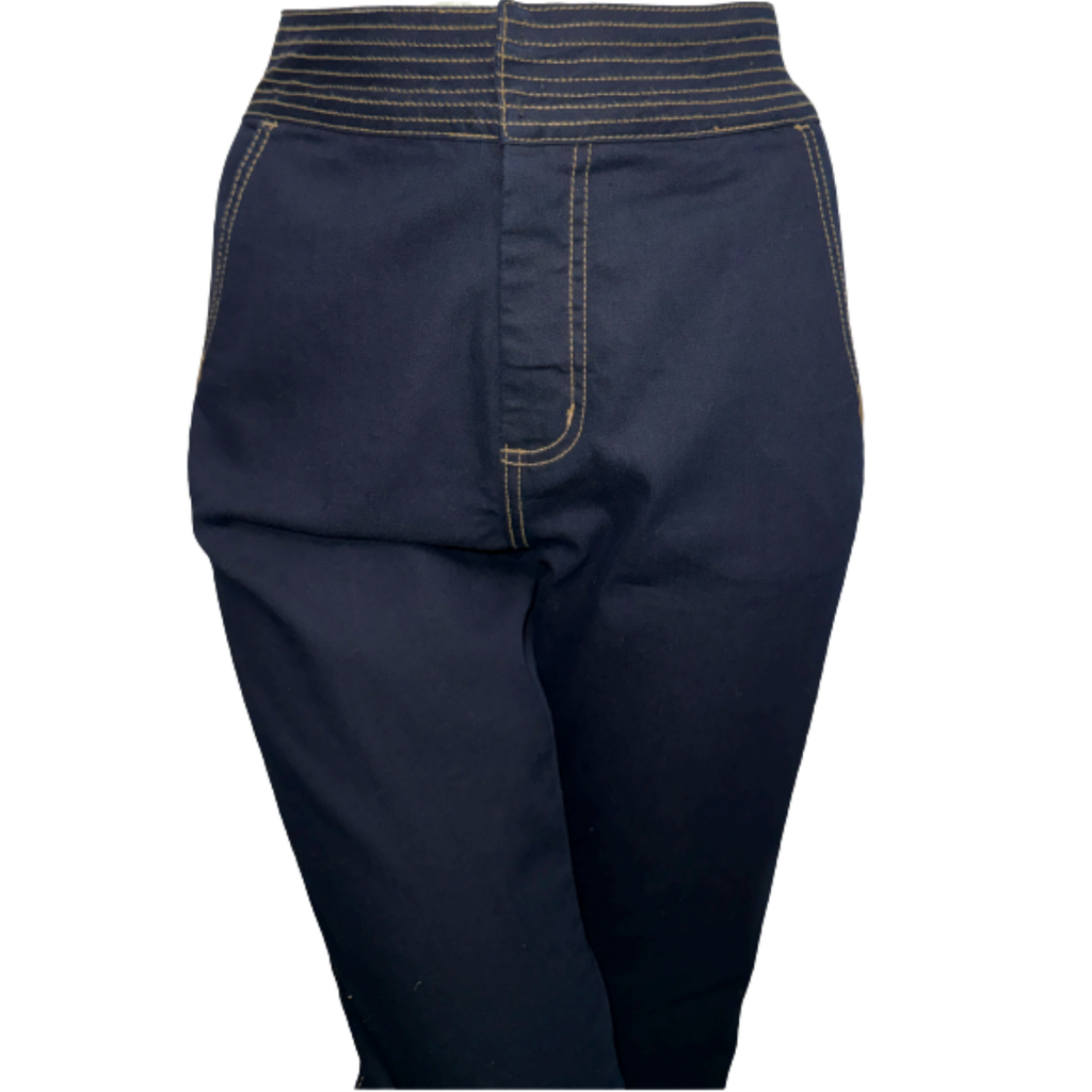 Morena Rosa Dark Blue Flare Jeans