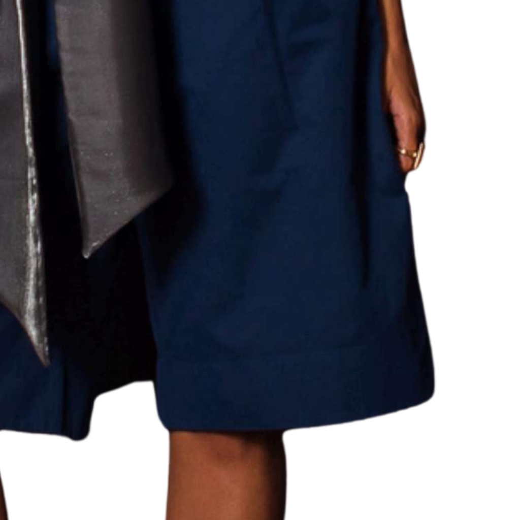 Satore Ferreira – Blue Tailored Cotton Trousers