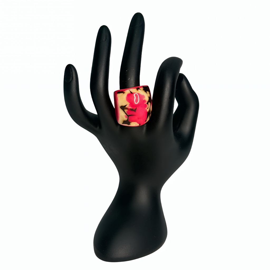 Red, Pearl & Black Camouflage