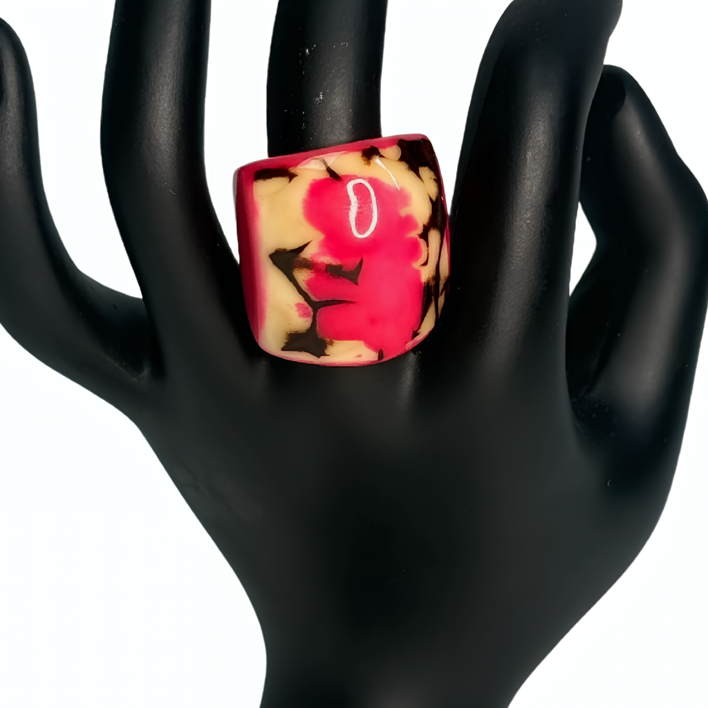 Red, Pearl & Black Camouflage