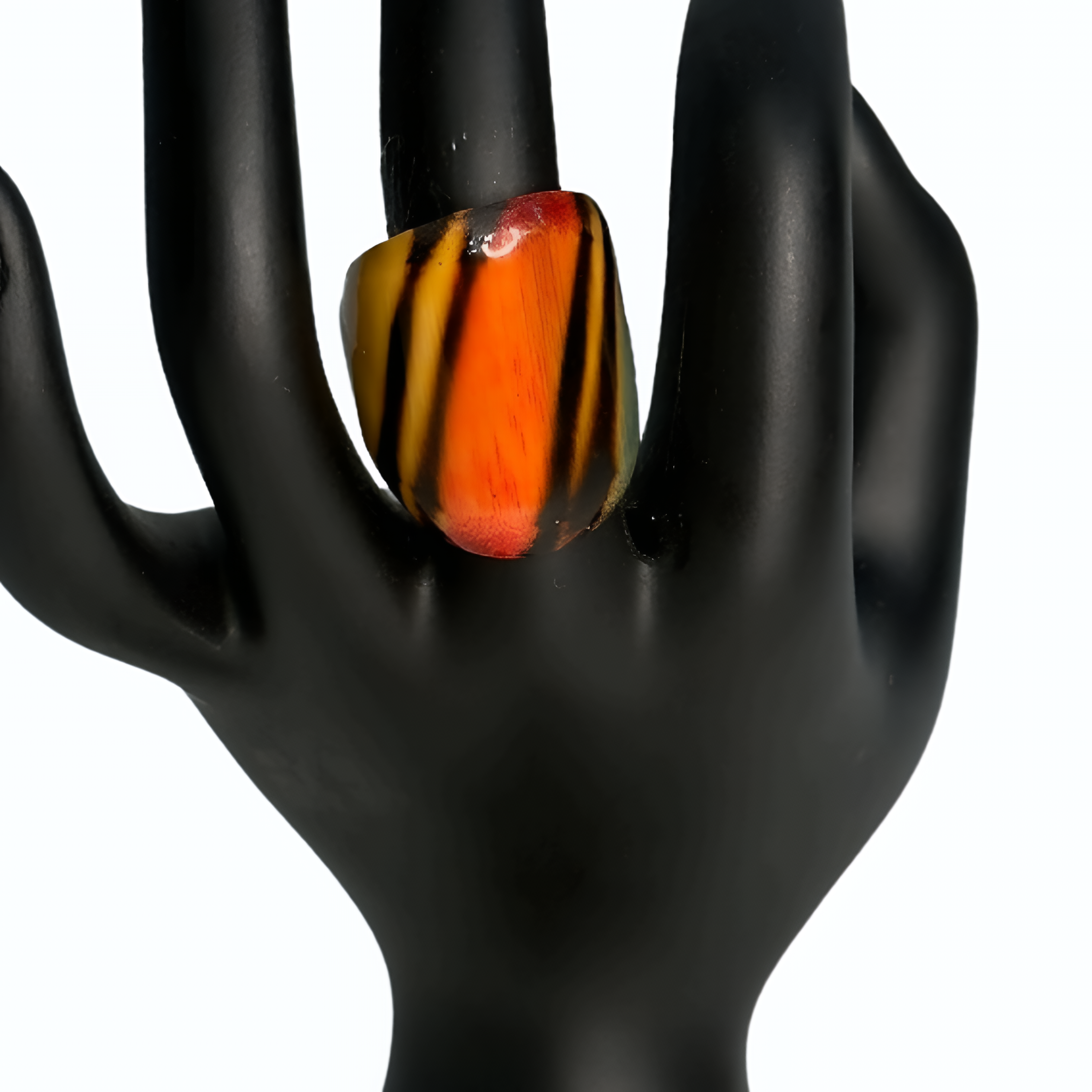 Orange, Yellow & Black Animal-Print