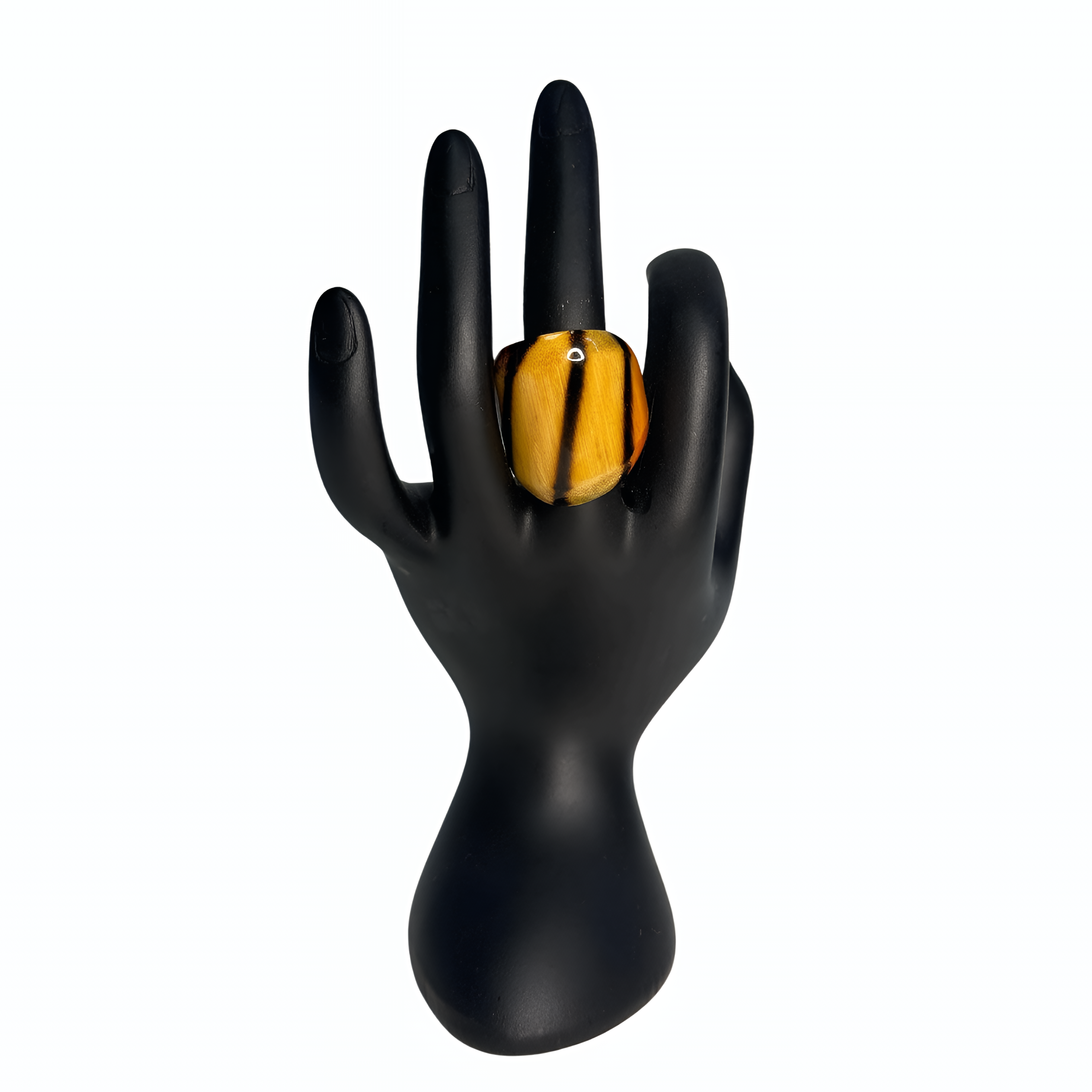 Yellow & Black Striped Bamboo